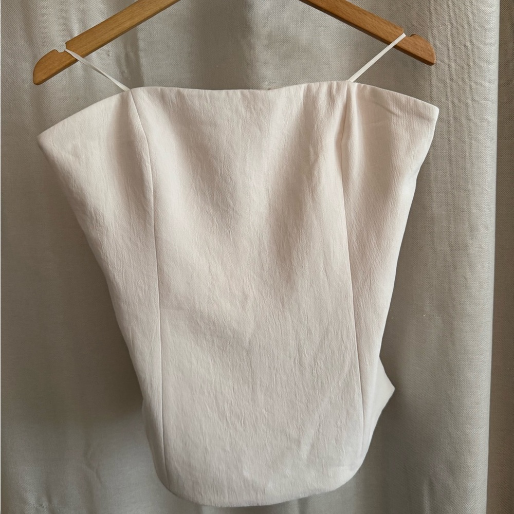 Aritzia Wilfred Light Birch Top